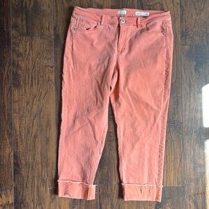 J Jill cropped Jeans authentic fit cropped size 14 (RP12)